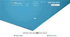 Desktop Screenshot of chrischeckcashing.com